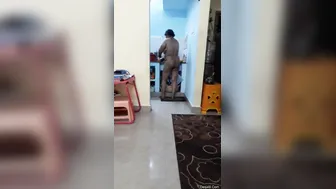 South Indian Bhabhi Posing Nude While Hubby Films Her Body