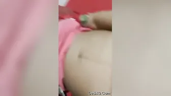 Nri GF Spreading Her Legs Exposing Her Soaking Wet Hole