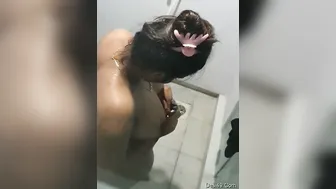 Desi Babe Getting Dressed After Shower Caught By Hidden Camera