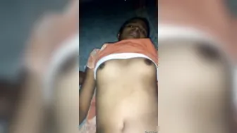 Village Slut Getting Her Tits Pressed And Pussy Fingered Hard