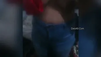 Married Bhabhi Trying On New Bra Gets Turned On And Strips