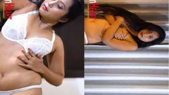 Naughty Bhabhi Posing Naked During Private Photoshoot Session