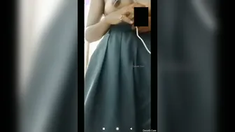 Sweet Desi GF Exposing Tits And Pussy During Video Call