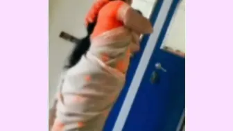 South Indian Bhabhi Changing Clothes Captured On Hidden Camera