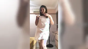 My GF Dancing And Stripping Naked To Bollywood Music