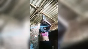 Shy Village Whore Undressing Exposing Her Nude Body To Me