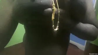 Telugu Wife Flaunting Her Heavy Breasts Begging To Be Touched