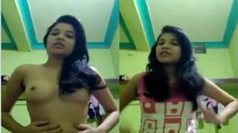 Stripping My Clothes Off Revealing My Wet Pussy To Boyfriend