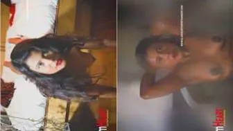 Indian Gf Posing Nude During Private Photoshoot In Bedroom