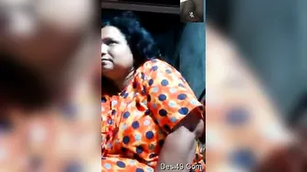 Aunty From Village Showing Her Pussy During Video Call Today