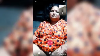 Aunty From Village Showing Her Pussy During Video Call Today