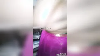 Busty Wife Getting Dressed After Our Morning Fun Together