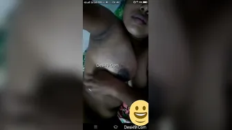 Sexy Babe Flaunting Her Big Natural Tits Making You Hard