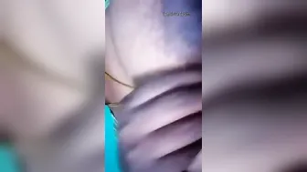 Tamil Aunty Proudly Showing Off Her Huge Milky Breasts
