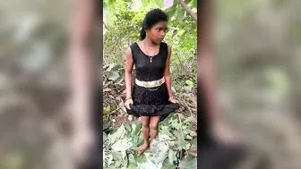 Village GF Undressing Revealing Her Boobs And Pussy