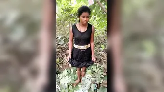 Village GF Undressing Revealing Her Boobs And Pussy