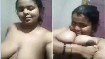 Chubby Married Woman Bathing Alone Caught On Hidden Camera