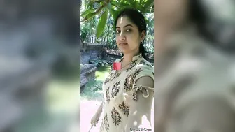 Naughty GF Bending Over Showing Ass And Pussy Tease