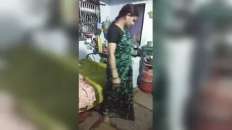 Worthy looking bhabhi costume change hindisexyvideo