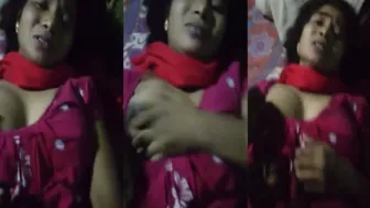 Concupiscent bhabhi with her ex-lover painful home sex clip