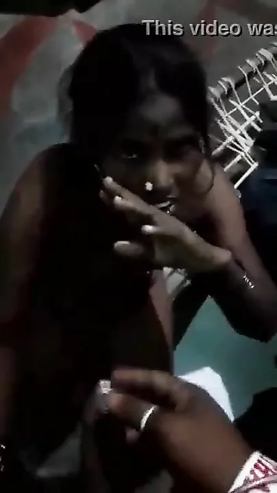 Darksome Tamil floozy sex with her abode owners son