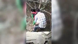 Bihari bhabhi sex movie caught and in nature's garb by a voyeur