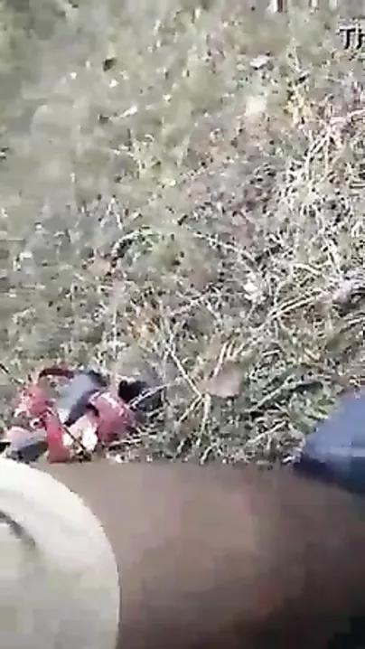 Desi bawdy cleft fucking outdoors video caught on livecam