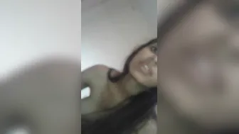 First-time Indian knob engulfing act got caught on pov web camera