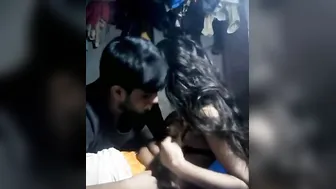 Hawt Indian paramours home sex video bare on the net