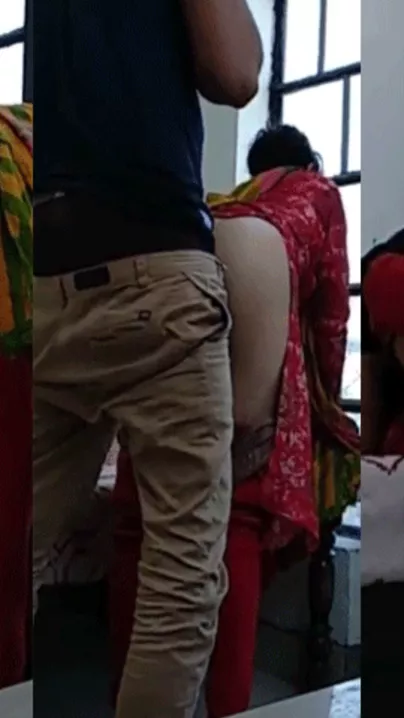 College paramours doggy style Indian fucking