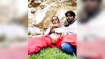 Village pair outdoor sex clip taken for the 1st time