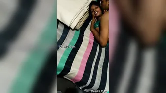 My Cute GF Making Out With Me In Her Bedroom Alone Today