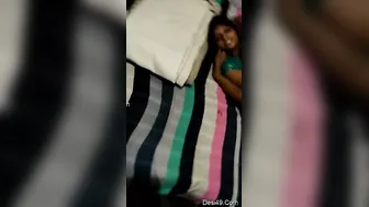 My Cute GF Making Out With Me In Her Bedroom Alone Today