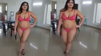 Sexy GF Posing In Bikini Getting Me Hard And Ready Now
