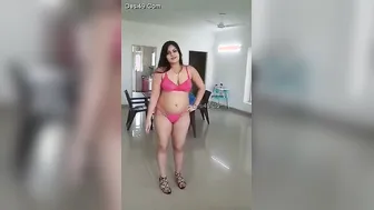 Sexy GF Posing In Bikini Getting Me Hard And Ready Now