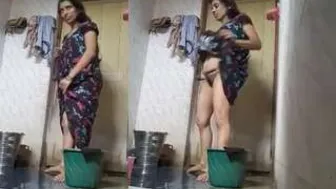 Indian Bhabhi Stripping Down Naked For Me In Our Bedroom Today