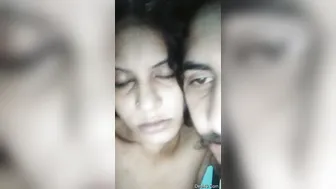Desi Punjabi Couple Making Out And Kissing In Private Moment