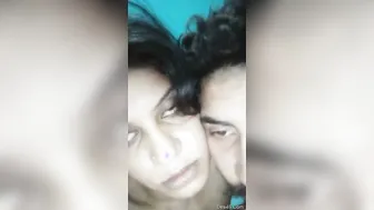 Desi Punjabi Couple Making Out And Kissing In Private Moment