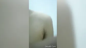 Pretty Indian GF Revealing Her Natural Boobs To Lover
