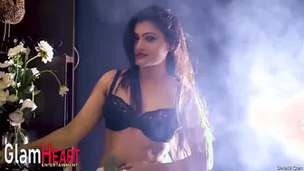 Sexy Desi Model Posing During A Hot Photoshoot In Lingerie