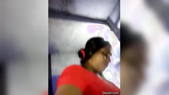 Slutty Bhabhi From The Neighborhood Showing Me Her Big Boobs