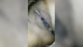 Wife Letting Hubby Film Her Naked Boobs And Pussy In Bedroom
