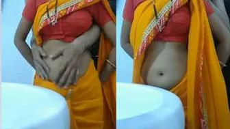 Desi Couple Getting Dirty Together In The Bathroom At Home