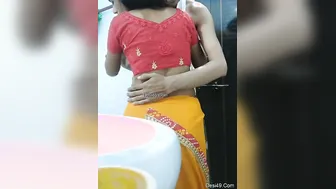 Desi Couple Getting Dirty Together In The Bathroom At Home