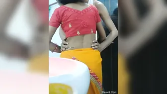 Desi Couple Getting Dirty Together In The Bathroom At Home