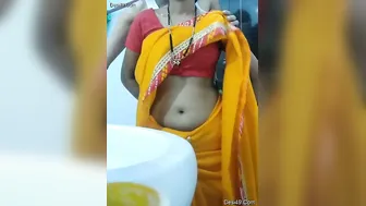 Desi Couple Getting Dirty Together In The Bathroom At Home