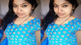 Desi Babe Proudly Flaunting Her Massive Natural Boobs For Me