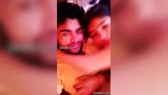 Boyfriend Showing Off His GFs Tits And Pussy On Camera
