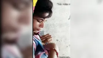 Sweet Girl Flashing Her Boobs During Private Video Chat Session