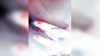 Horny Indian Girl Fingering Herself In Private Selfie Video